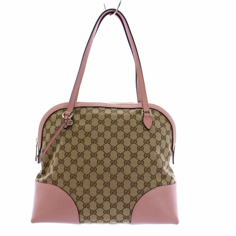 グッチ GUCCI ブリー GGキャンバス トートバッグ ショルダーバッグ  