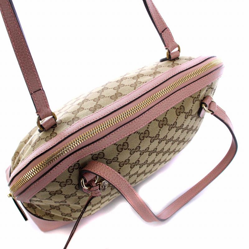グッチ GUCCI ブリー GGキャンバス トートバッグ ショルダーバッグ  