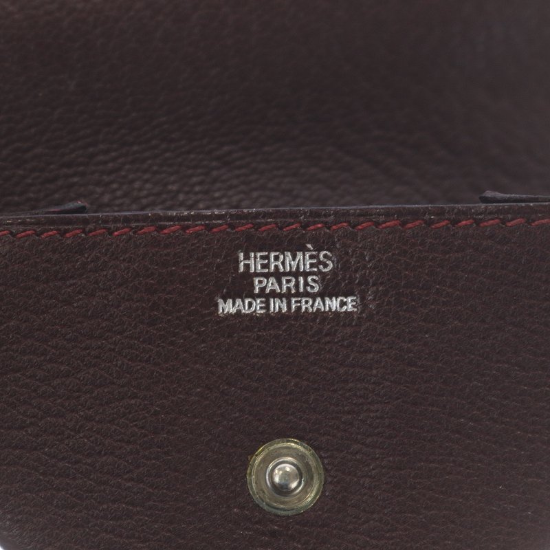エルメス HERMES ルヴァンキャトル 小銭入れ コインケース ミニ レザー 