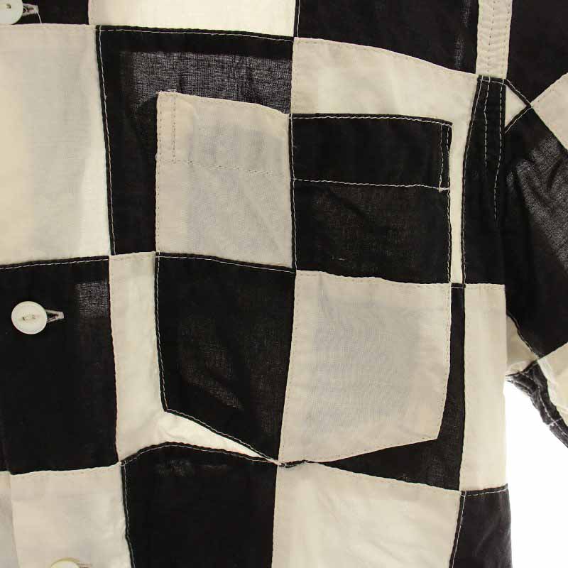 ダブルアールエル RRL RALPH LAUREN オープンカラーシャツ チェッカー 