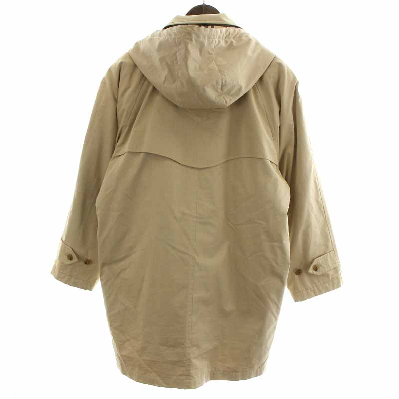 バーバリー ロンドン BURBERRY LONDON コート ミドル丈 フード 裏地 