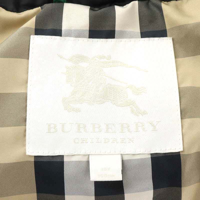 バーバリー チルドレン BURBERRY CHILDREN ダウンジャケット 裏地ノバ