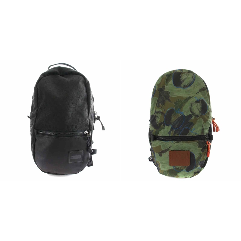 コーチ COACH リバーシブル ペイサー バックパック リュックサック 総  