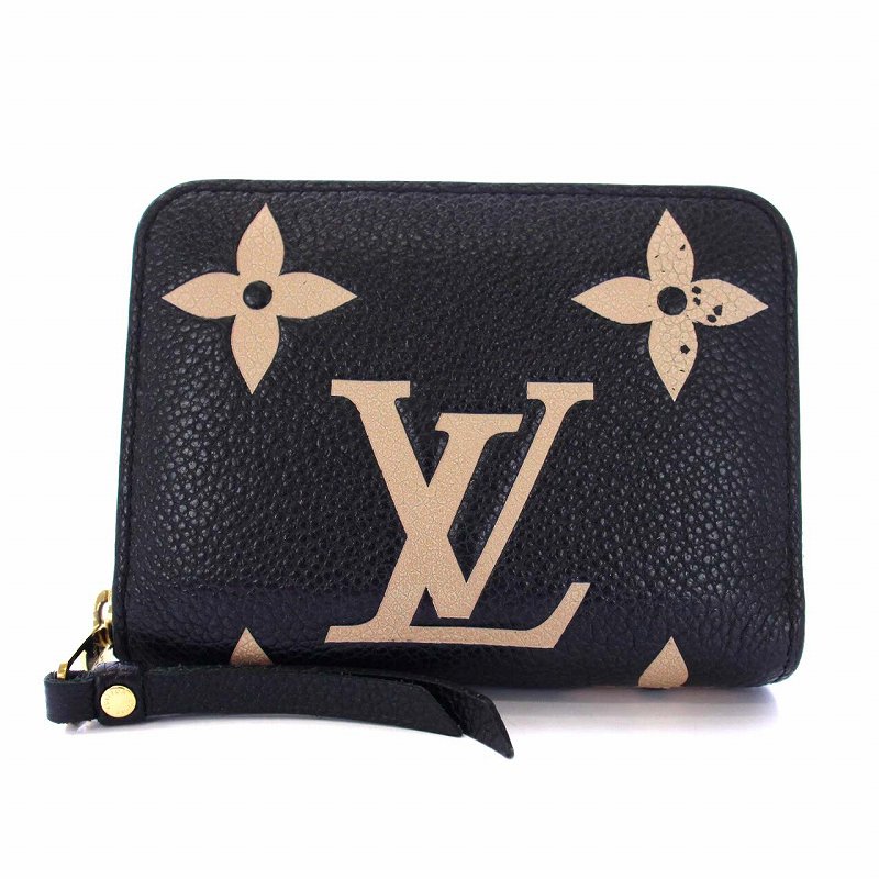 ルイヴィトン LOUIS VUITTON モノグラムアンプラントジッピーコイン 