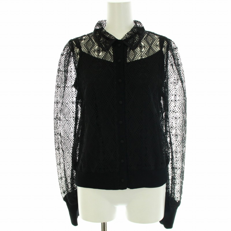 アメリヴィンテージ Ameri VINTAGE 21SS LACE POLO SHIRT レース  