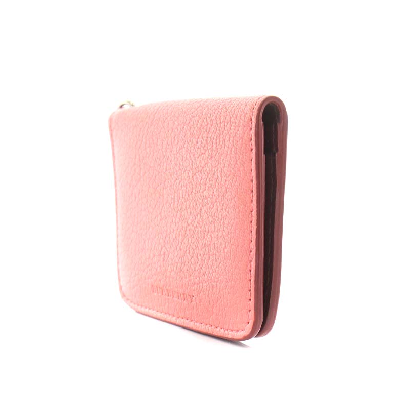 バーバリー BURBERRY カードケース 名刺入れ レザー ピンク /AN11  