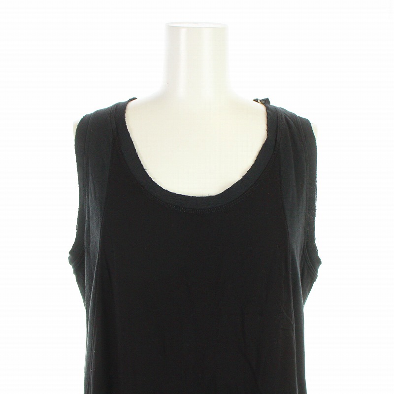 【未使用品】　ディーゼル ノースリーブワンピース カットソー タグ付き  黒 楽天市場】ディーゼル DIESEL ノースリーブ ワンピース ロング丈