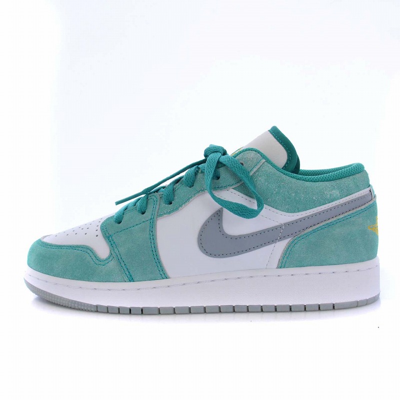 未使用品 ナイキ NIKE GS Air Jordan 1 Low New Emerald GS エア 