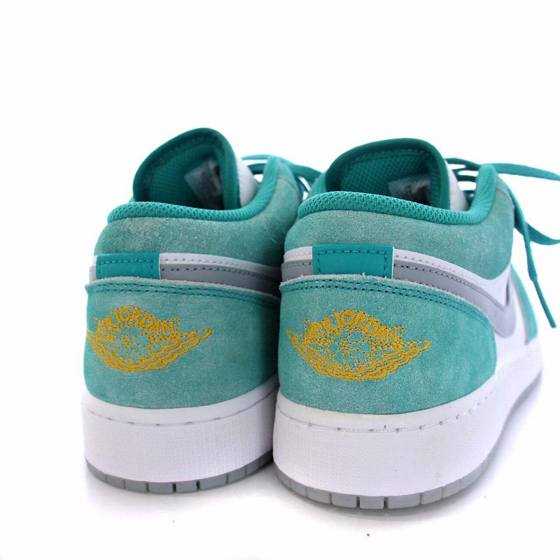 未使用品 ナイキ NIKE GS Air Jordan 1 Low New Emerald GS エア