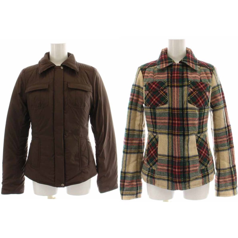 バーバリーブルーレーベル BURBERRY BLUE LABEL 中綿ジャケット ジップ 
