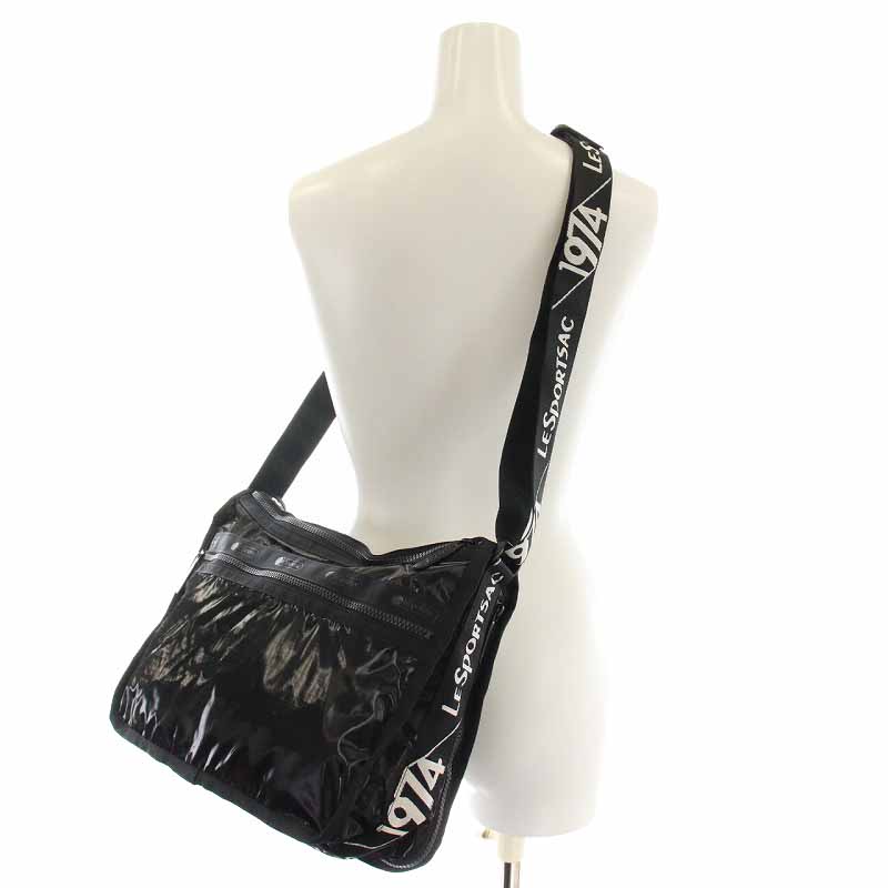 レスポートサック LesportSAC 1974 ショルダーバッグ ナイロン 黒 