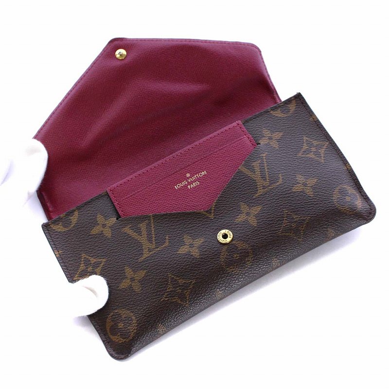 ルイヴィトン LOUIS VUITTON ポルトフォイユジャンヌ モノグラム 長 