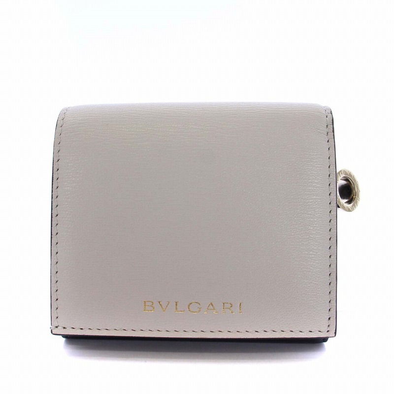 ブルガリ BVLGARI B-ZERO1 ビーゼロワン コンパクト ウォレット 三  