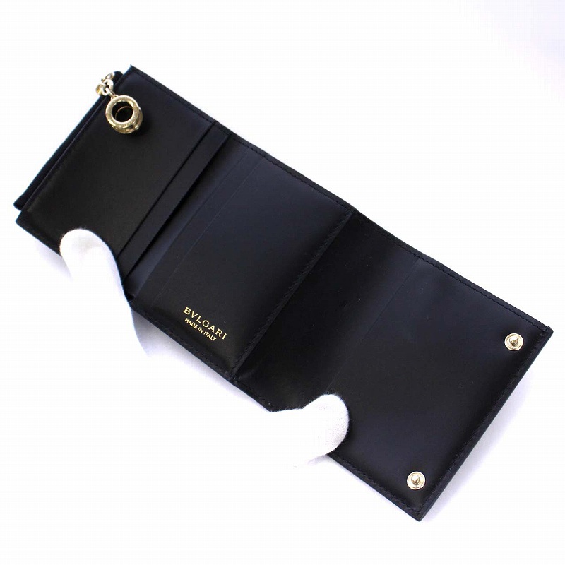 ブルガリ BVLGARI B-ZERO1 ビーゼロワン コンパクト ウォレット 三  