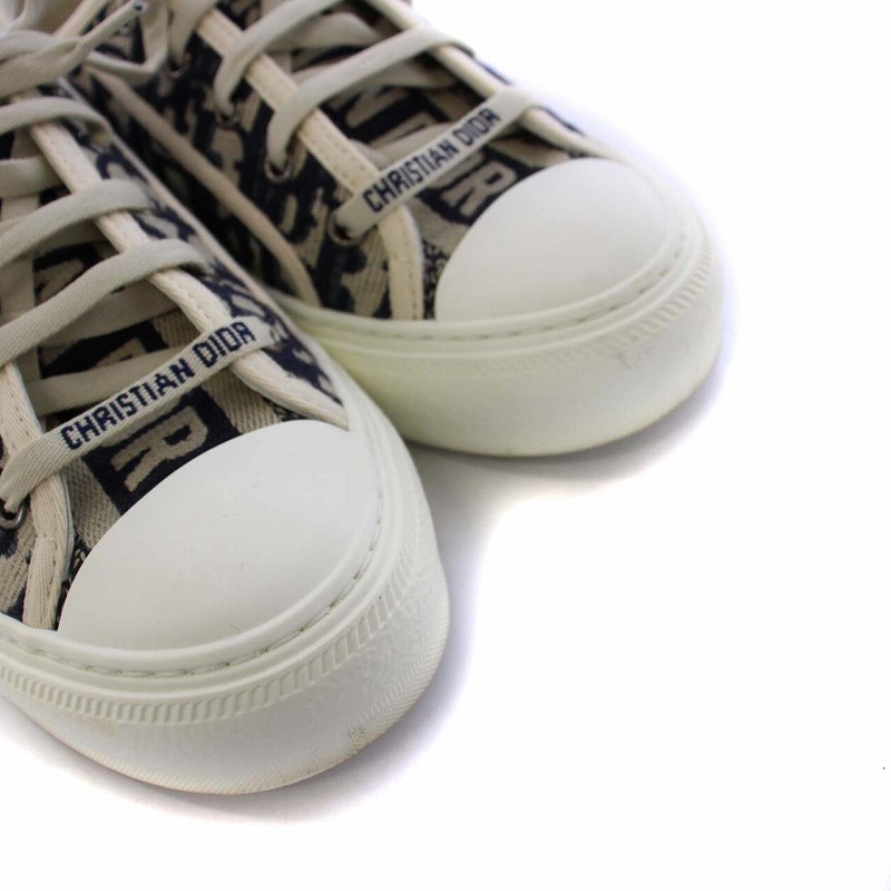 クリスチャンディオール Christian Dior Canvas Oblique Walk