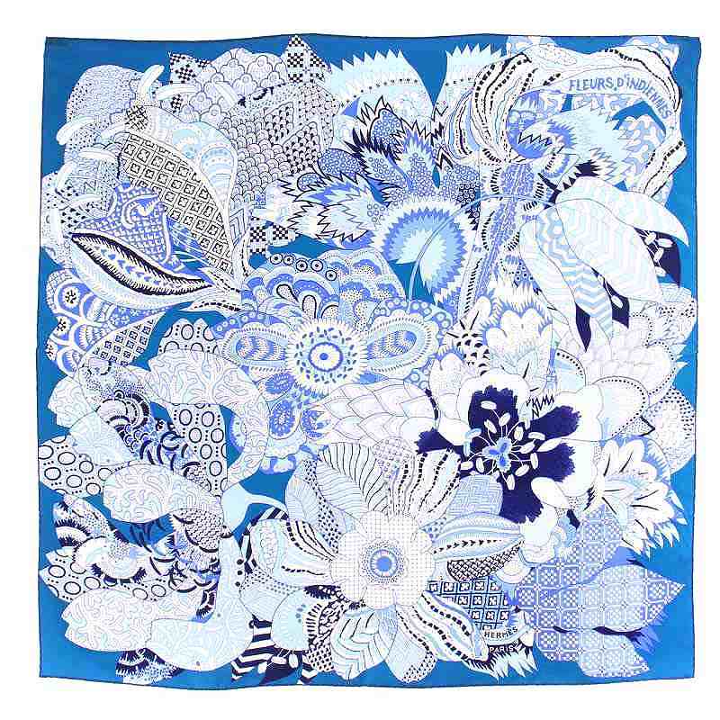 エルメス HERMES カレ90 FLEURS D
