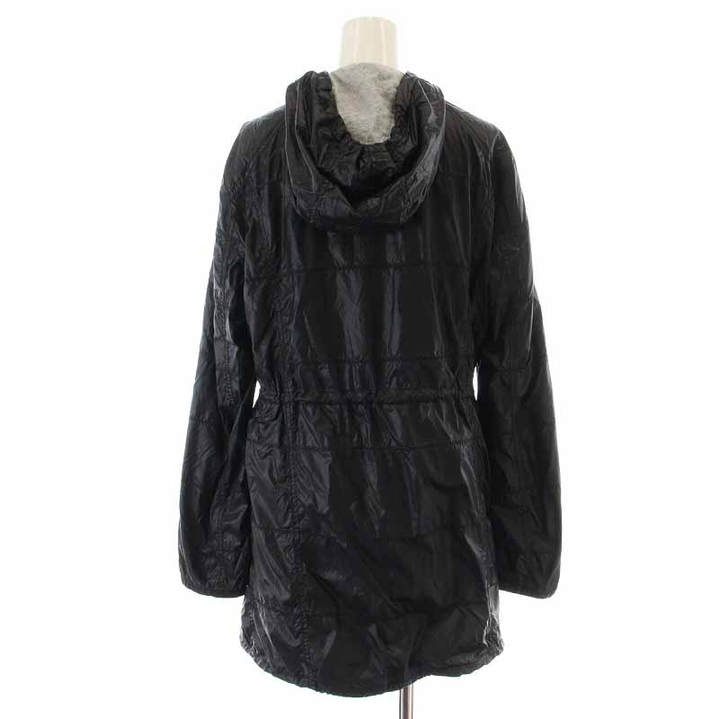 アルマーニ ジーンズ ARMANI JEANS ナイロンコート ミドル丈 ジップ 
