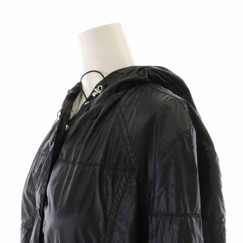 アルマーニ ジーンズ ARMANI JEANS ナイロンコート ミドル丈 ジップ 