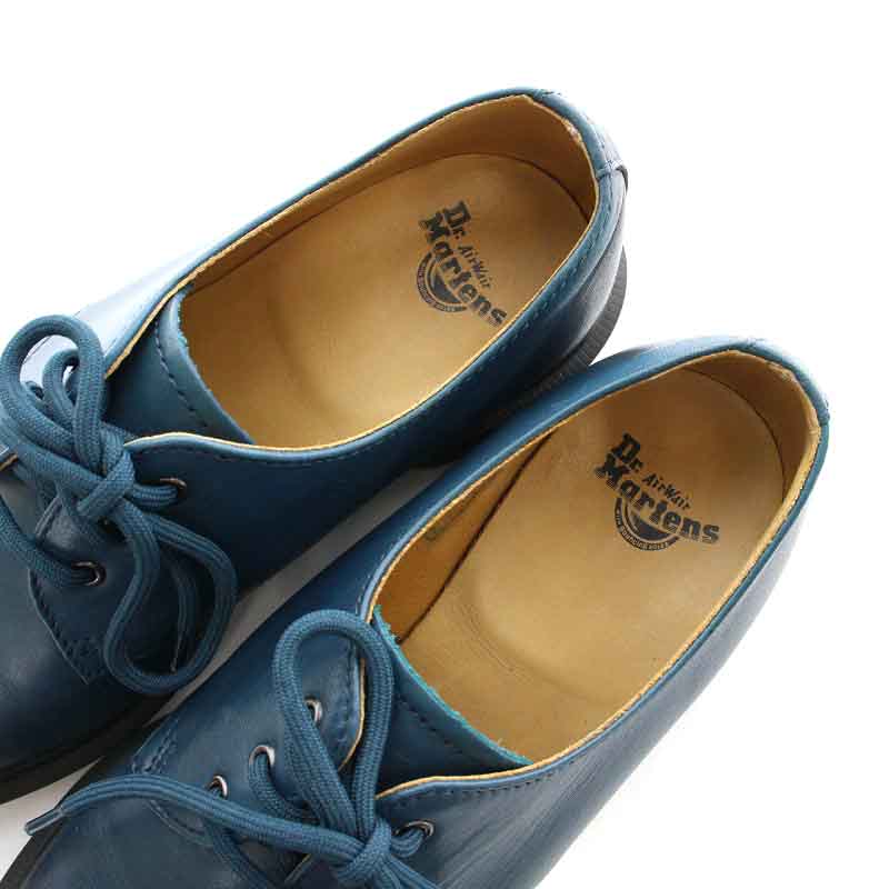サイズUK9 イギリス製 マーチン 3ホール ネイビー ENGLAND 新品】ドクターマーチン Dr.Martens ネイビー 3ホール Made in England