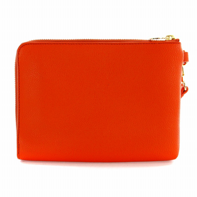 トリーバーチ TORY BURCH ポーチ ミニクラッチバック L字ファスナー 