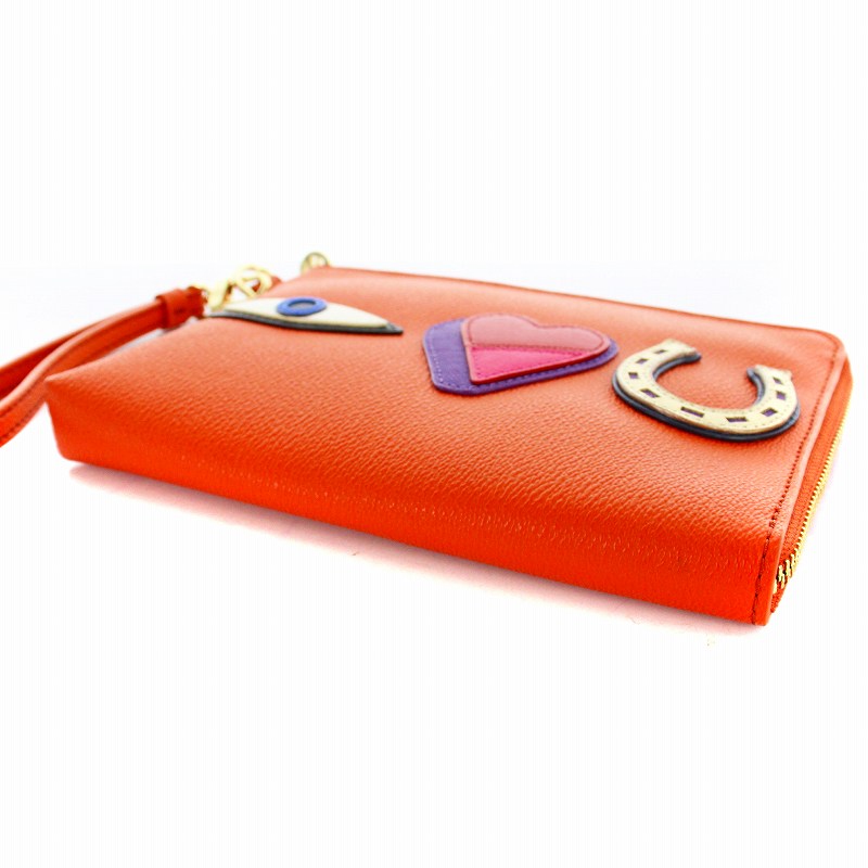 トリーバーチ TORY BURCH ポーチ ミニクラッチバック L字ファスナー 