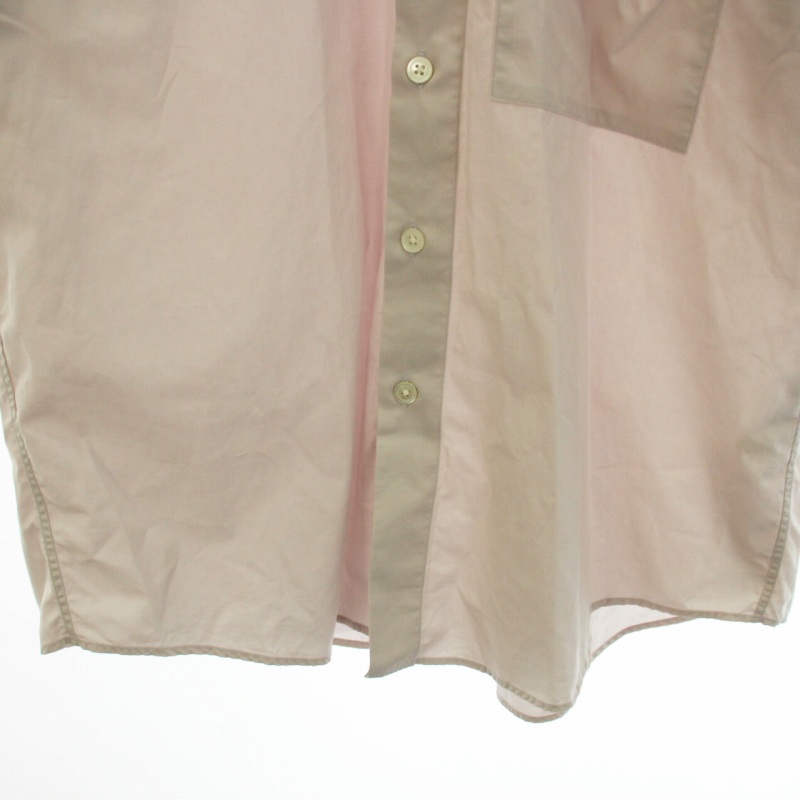オーラリー AURALEE 20SS WASHED FINX TWILL HALF SLEEVED BIG SHIRTS 