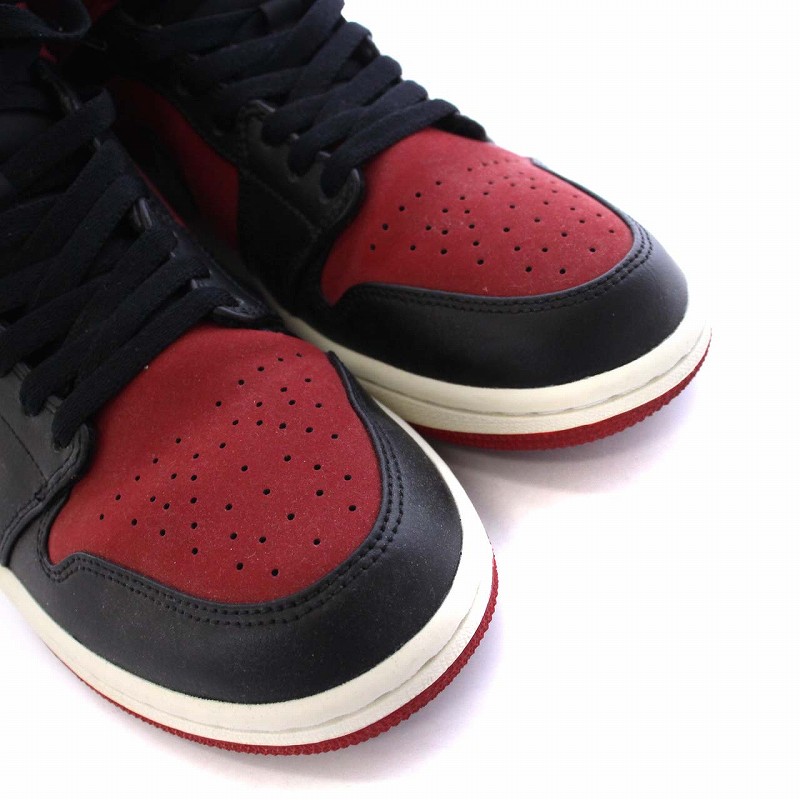 Nike Air Jordan 1 MID 赤/黒 新品未使用 NIKE AIR JORDAN 1 MID 