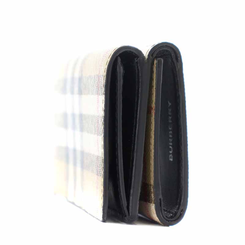 未使用品 バーバリー BURBERRY 財布 三つ折り ノバチェック ベージュ 