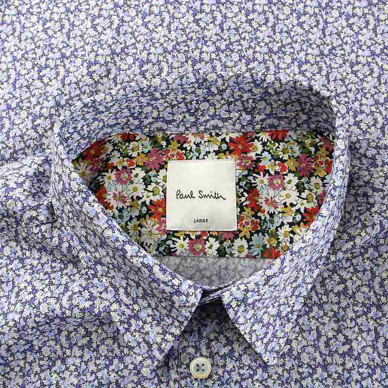ポールスミス PAUL SMITH 2023年 リバティフローラル半袖シャツ 