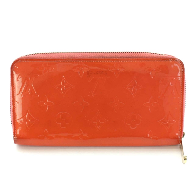 ルイヴィトン LOUIS VUITTON モノグラムヴェルニ ジッピーウォレット 