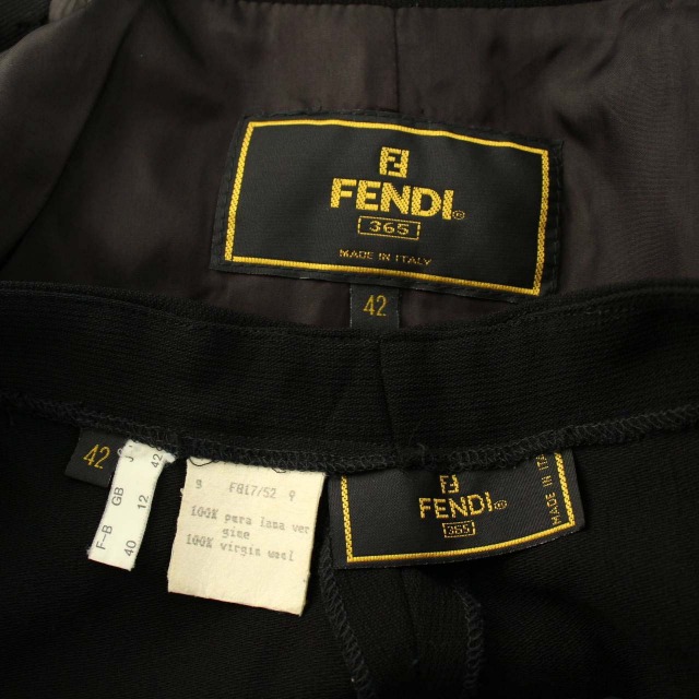 フェンディ FENDI スーツ フォーマル セットアップ 上下 2点セット 