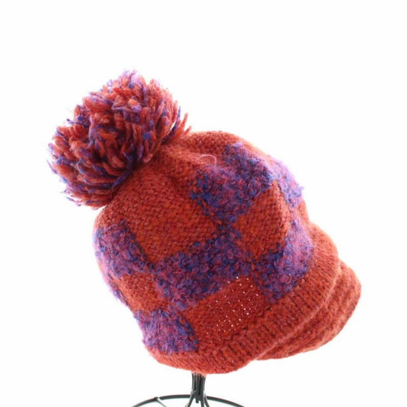 ヴィヴィアンウエストウッド Vivienne Westwood ニット帽 つば付き