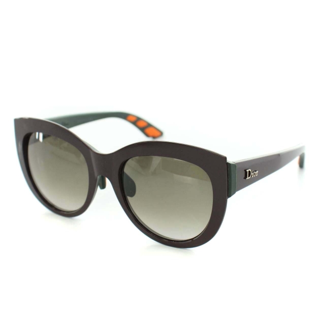 価格変更します❗️ Dior キャットアイサングラス ブラウンレンズ Dior ブラウン キャットアイ サングラス