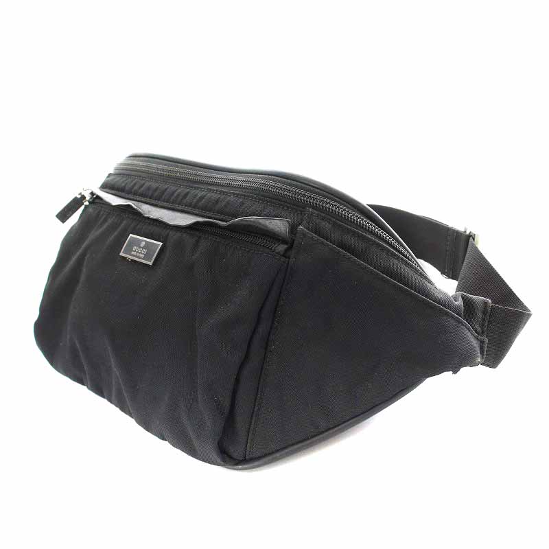 グッチ GUCCI ウエストバッグ ボディバッグ ショルダーバッグ ナイロン