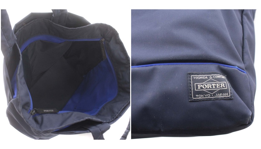 PORTER　ナイロントートバッグ　ネイビー 楽天市場】ポーター トート PORTER 吉田カバン テンション
