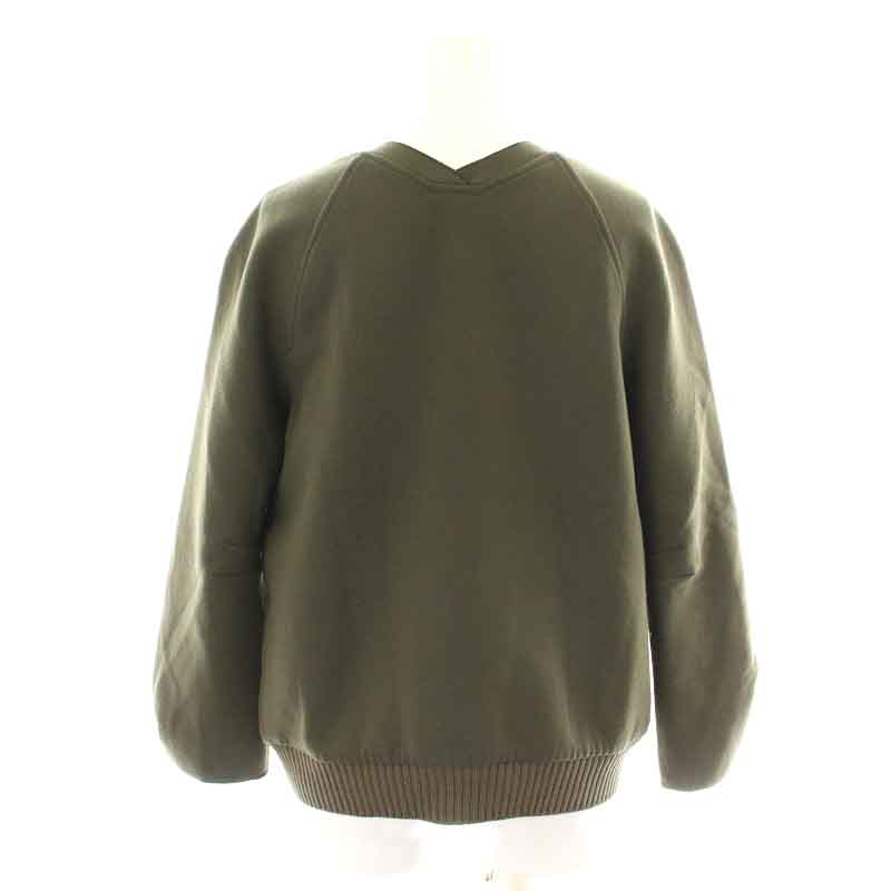 ジルサンダー JIL SANDER NAVY スウェット トレーナー Vネック 長袖 