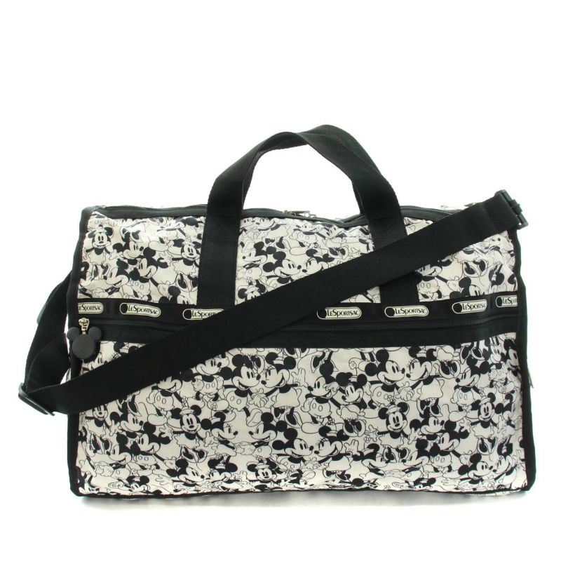 LeSportsac レスポートサック ミッキー ミニー ボストン 2way