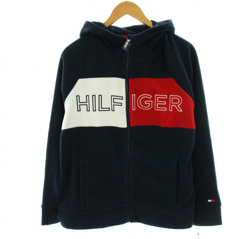 未使用品 トミーヒルフィガー TOMMY HILFIGER SPORT フリースパーカー 
