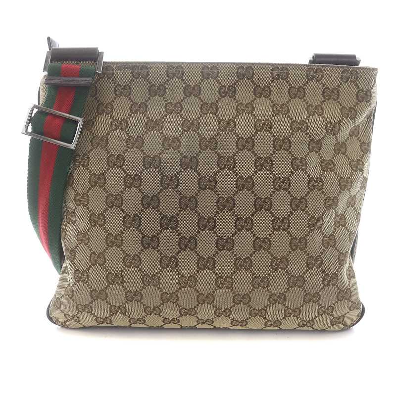グッチ GUCCI GGキャンバス シェリーライン ショルダーバッグ  