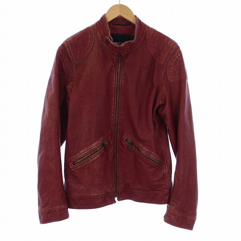 ドルチェ&ガッバーナ ドルガバ DOLCE&GABBANA USED加工 レザー 