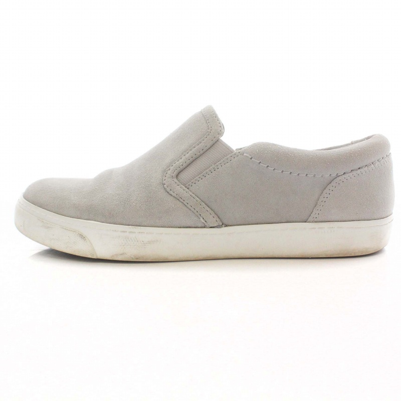 Clarks クラークス　スウェードスリッポン　革靴　グレー クラークス clarks スリッポン シューズ スエード US7.5 23.5cm