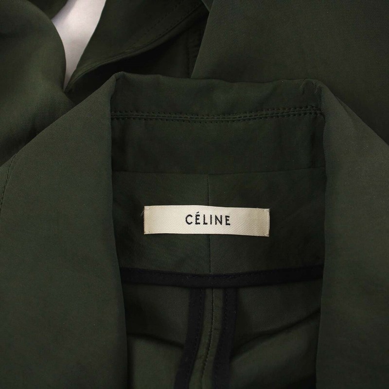 21AW NEW】CELINE / 太い ロングブーツ/ KHAKI