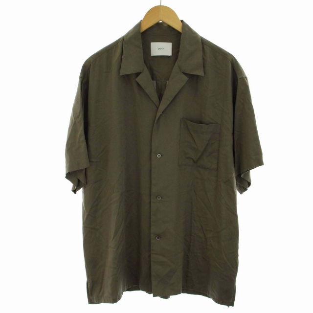 stein 20ss シャツ Sサイズ stein 20ss Oversized Down Pattern Shirt