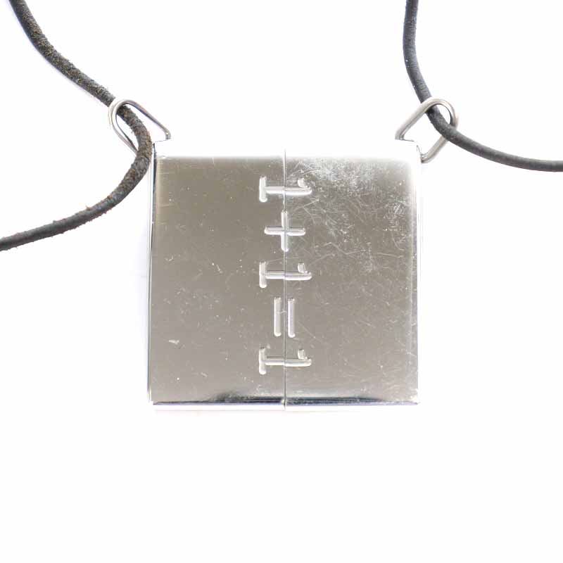 エルメス HERMES シンボル SYMBOLE 1+1=1 ペアネックレス ペンダント 