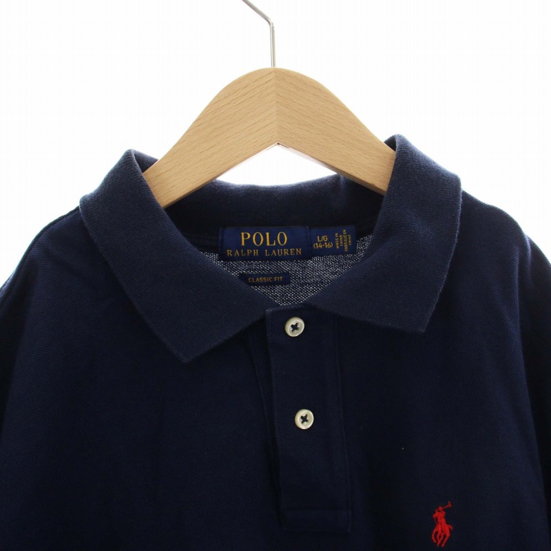 ポロ ラルフローレン POLO RALPH LAUREN ポロシャツ 半袖 ロゴ L/G(14 