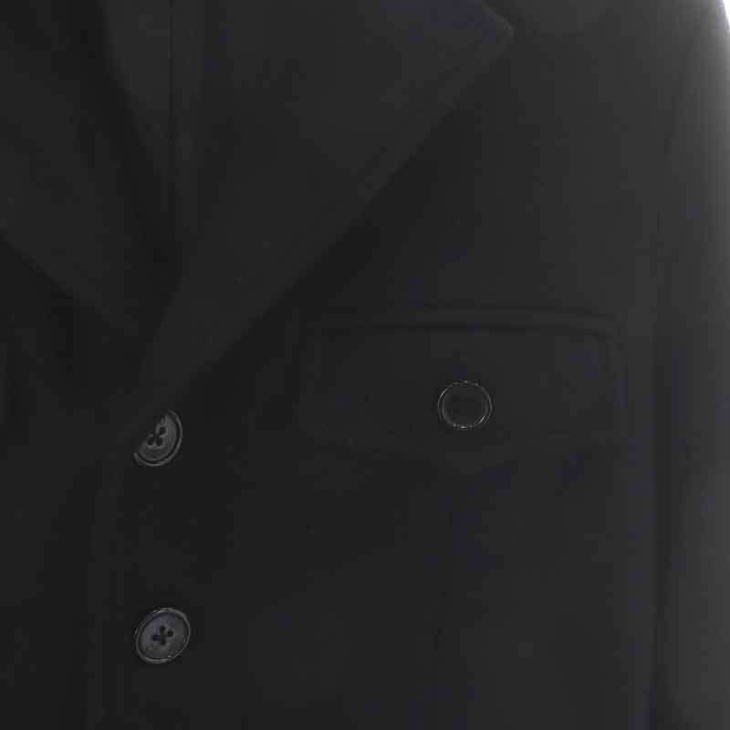 ディオールオム Dior HOMME エポレット装飾4ボタンメルトンテーラード  