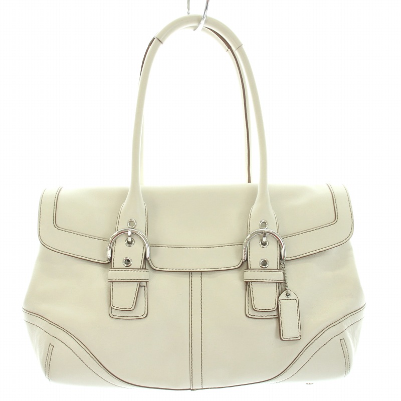 コーチ COACH フラップサッチェル ショルダーバッグ トートバッグ 