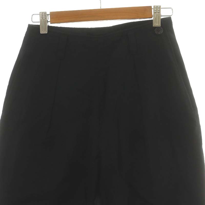美品 MARGARET HOWELL コットンリネン ツイルパンツ 黒 Ⅰ 美品 MARGARET HOWELL コットンリネン ツイルパンツ 黒 Ⅰ