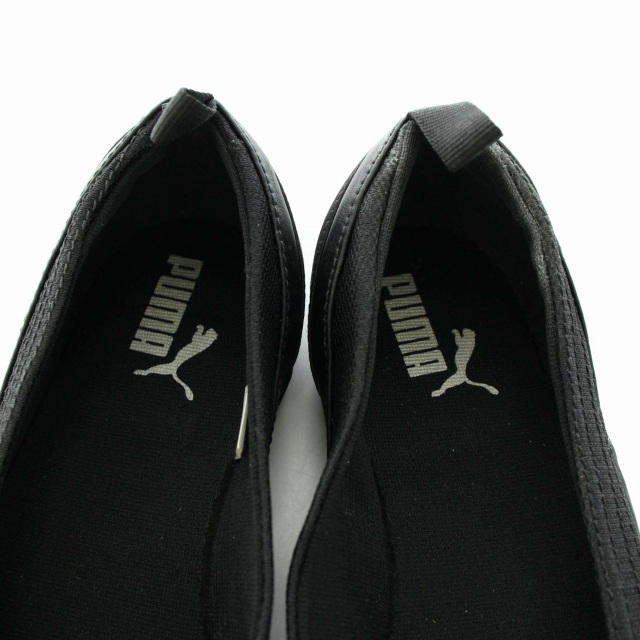 Puma バレエシューズ ブラック PUMA 「PUMA」 バレエシューズ 23.0cm ブラック レディース