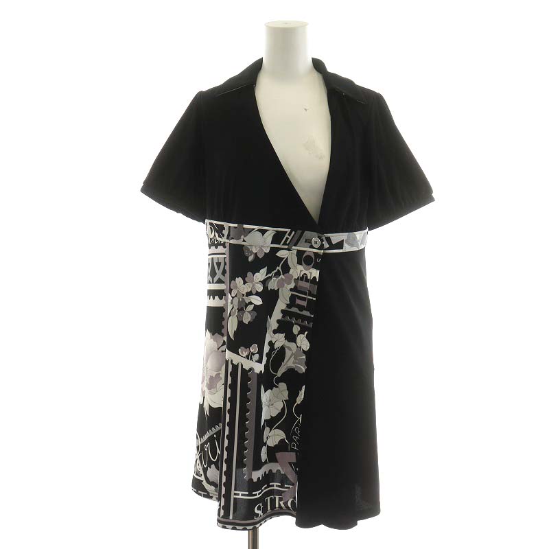 レオナール ファッション セットアップ カットソー ハイネック 長袖 LL  